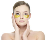 24K Golden Moisturizing Eye Mask (10 Piece)