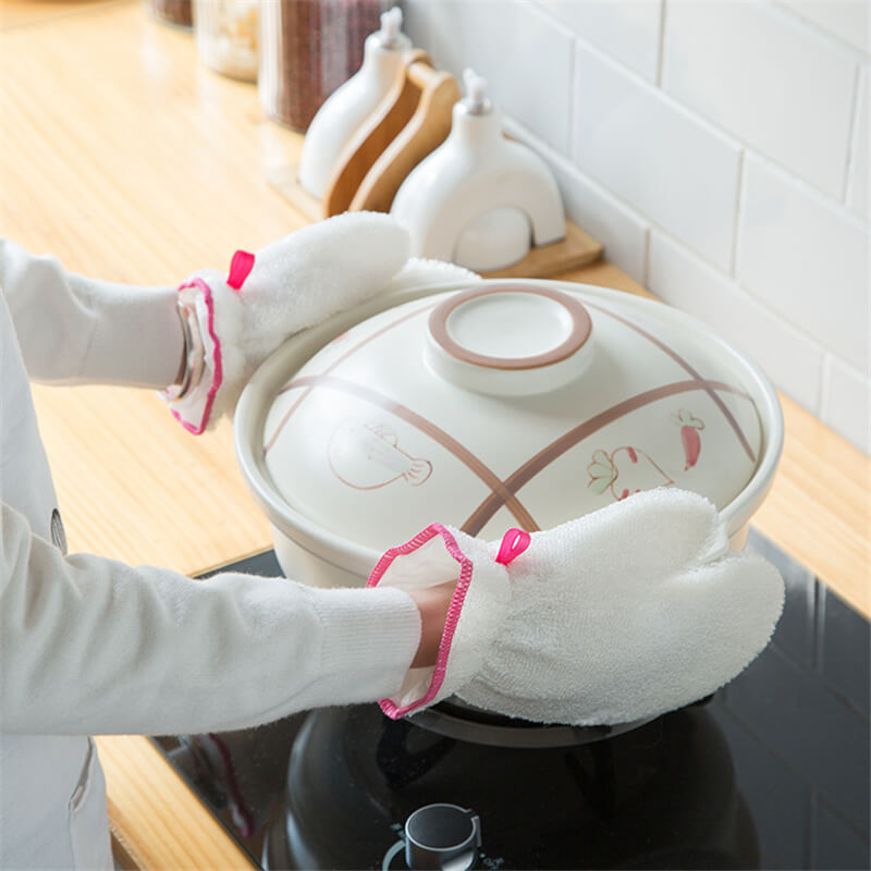 Bamboo Fiber Kitchen Glove