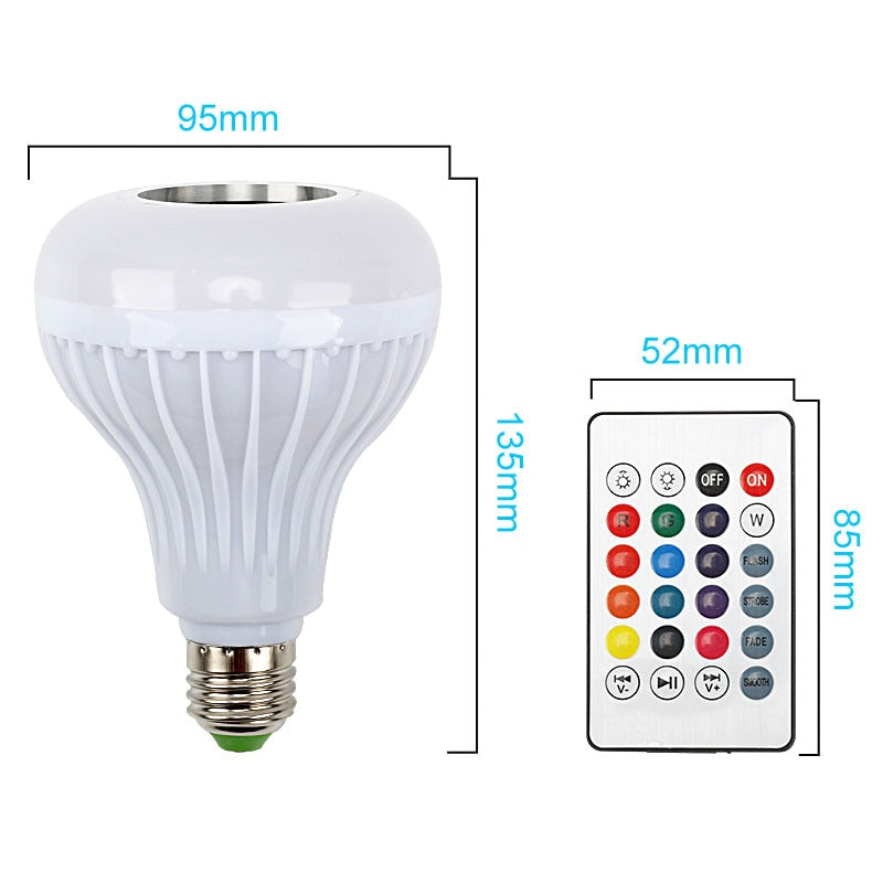 Bluetooth Speaker LED Bulb