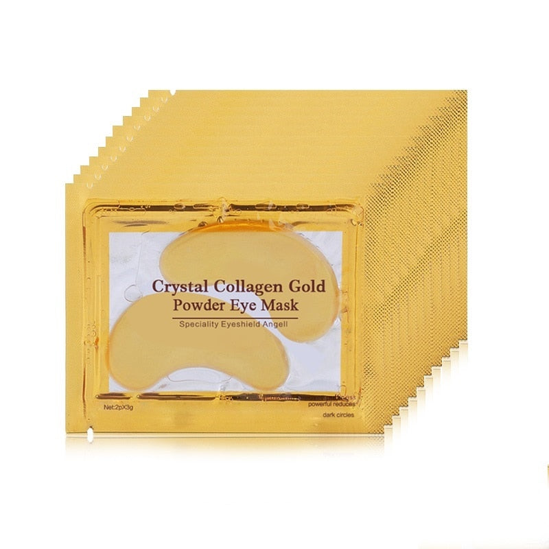 24K Golden Moisturizing Eye Mask (10 Piece)