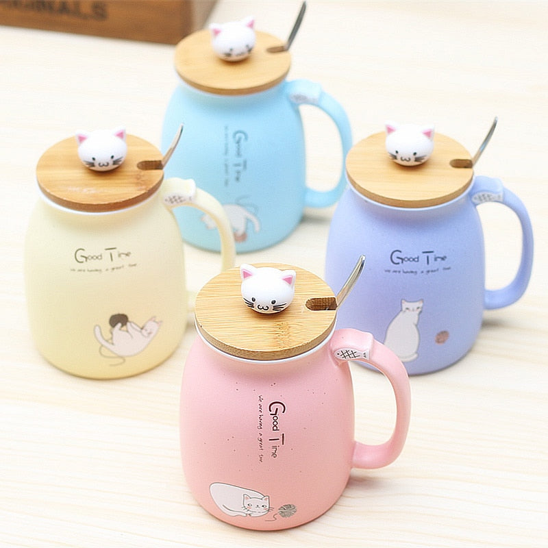 Cute Cat Cup